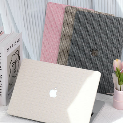 MacBook Retina 12" (A1534) - Checkered Pattern Leather Protective Case - i-Station Mobile Phone & Electronic Device Repair and Accessories