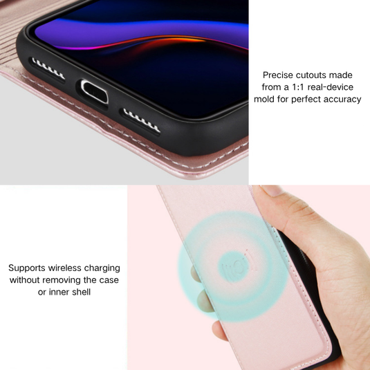 Samsung Galaxy Z Fold4 (SM-F936) Hanman Wallet Flip Leather Case