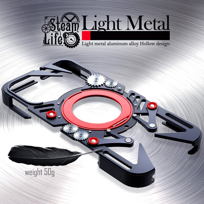 Load image into Gallery viewer, [With 360° Rotating Stand] Apple iPhone 17 Pro/Pro Max - Aluminum Alloy Metal Frame Shockproof Case
