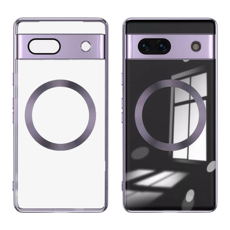 Load image into Gallery viewer, Google Pixel 8/Pro/A - Ultra Thin Transparent Magnetic Soft Case
