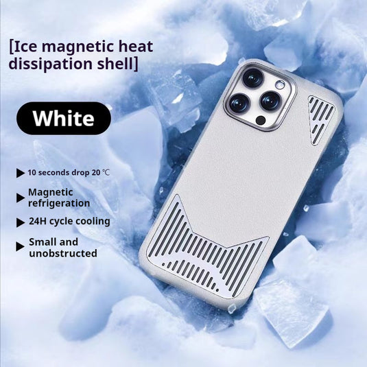 [Magsafe Compatible] Apple iPhone 12/Pro/Pro Max Aluminum Alloy Hollowed-out Heat-dissipating Shockproof Essentials Series Case