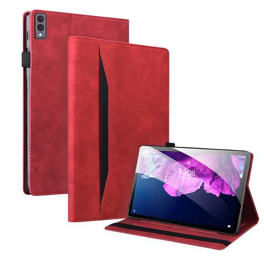 [With Card Slot] Lenovo Idea Tab 11” 2025 (TB336FU/TB336ZU) Matte Color-Block Leather Case