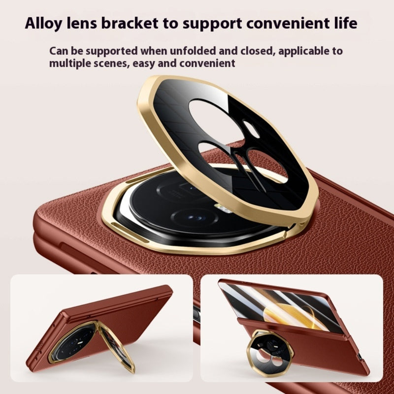 Load image into Gallery viewer, Honor Magic V3 - Magnetic Hinge Metal Ring Camera Stand Protective Case
