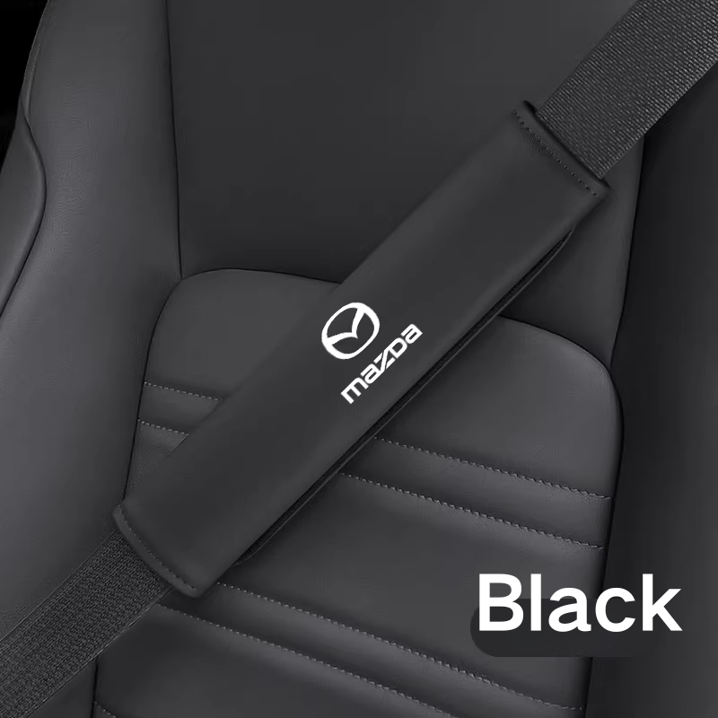 Load image into Gallery viewer, Mazda Car Seat Belt Shoulder Pads for Mazda 3, Mazda 6, CX-3, CX-4, Atenza, Axela
