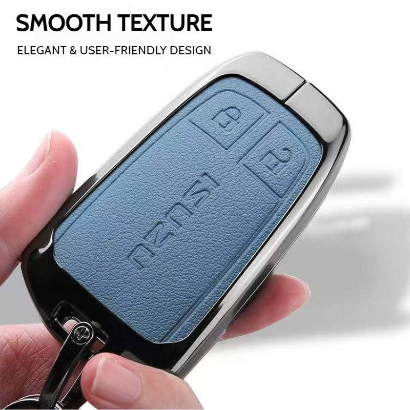 Load image into Gallery viewer, Isuzu Aluminum Alloy Shockproof Car Key Case Cover for D-Max, MU-X, Lingtuo, Ruimai
