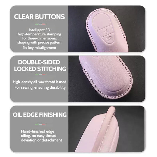 Porsche Genuine Leather Full Wrap Key Fob Case For Panamera, Cayenne, 911, Macan, Boxster, Cayman, 718 - i-Station Mobile Phone & Electronic Device Repair and Accessories