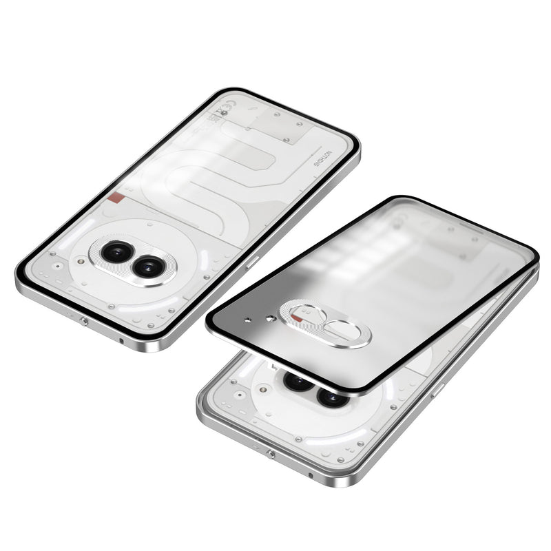 Load image into Gallery viewer, Nothing Phone (3a)/Pro Metal Frame Snap-On Acrylic Phone Case - i-Station Mobile Phone &amp; Electronic Device Repair and Accessories
