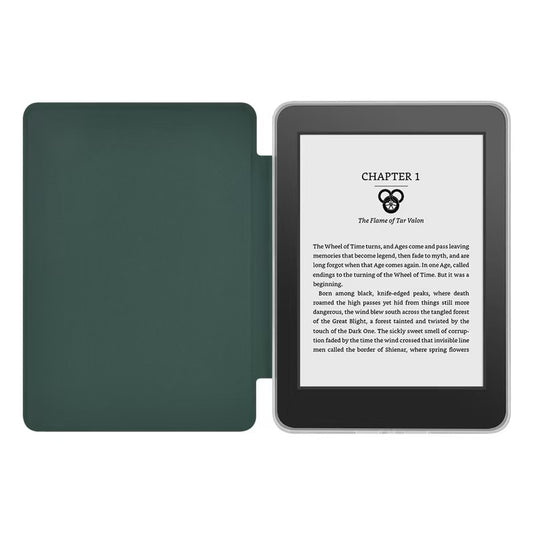 Kindle Paperwhite (KPW6) Acrylic Transparent Flip Shockproof Protective Case