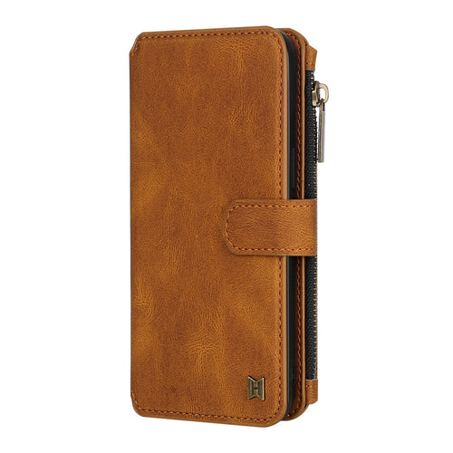 [Detachable][With Card Slot] Apple iPhone 11/Pro/Pro Max Multi-functional Leather Folding Shockproof Wallet Series Case