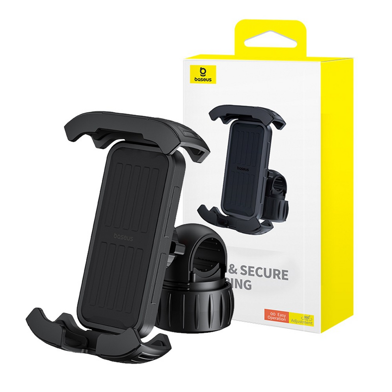 Load image into Gallery viewer, Baseus QuickGo Series Bike Phone Mount-Cluster Black
