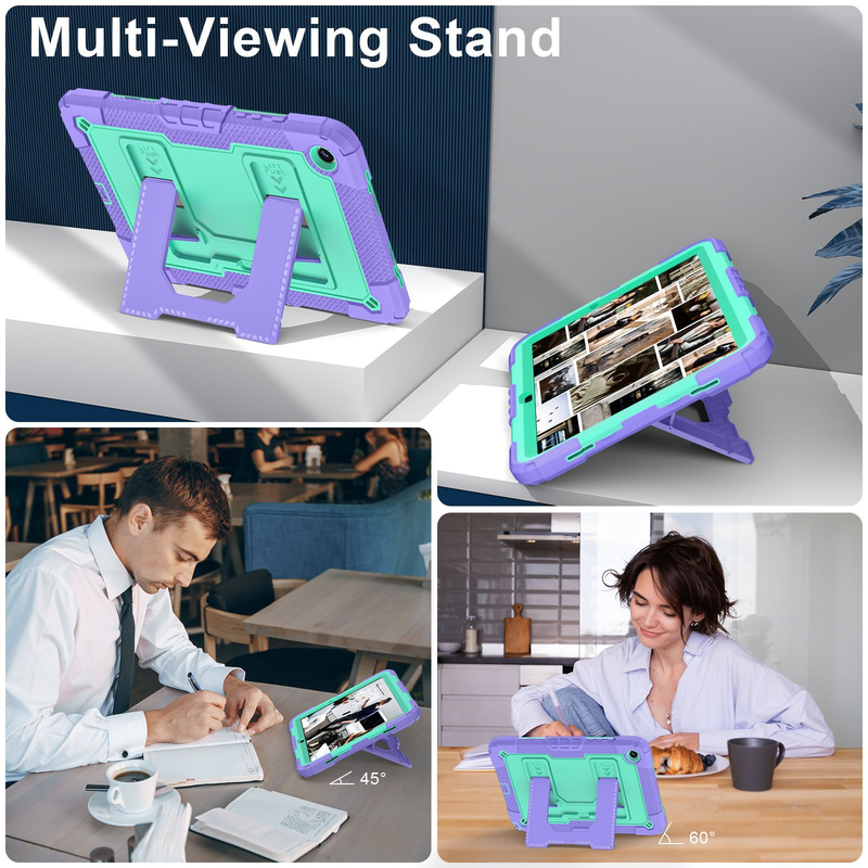Load image into Gallery viewer, [Built-in Stand][With Shoulder Strap] Samsung Galaxy Tab A9 Plus &amp; A11 Plus 11" Kids Full-cover Heavy Duty Case
