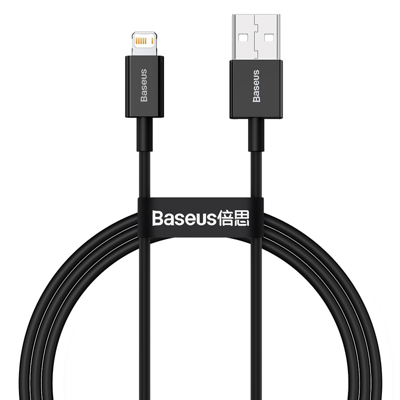 Load image into Gallery viewer, Baseus Superior Series Fast Charging Data Cable USB to iP 2.4A 1M
