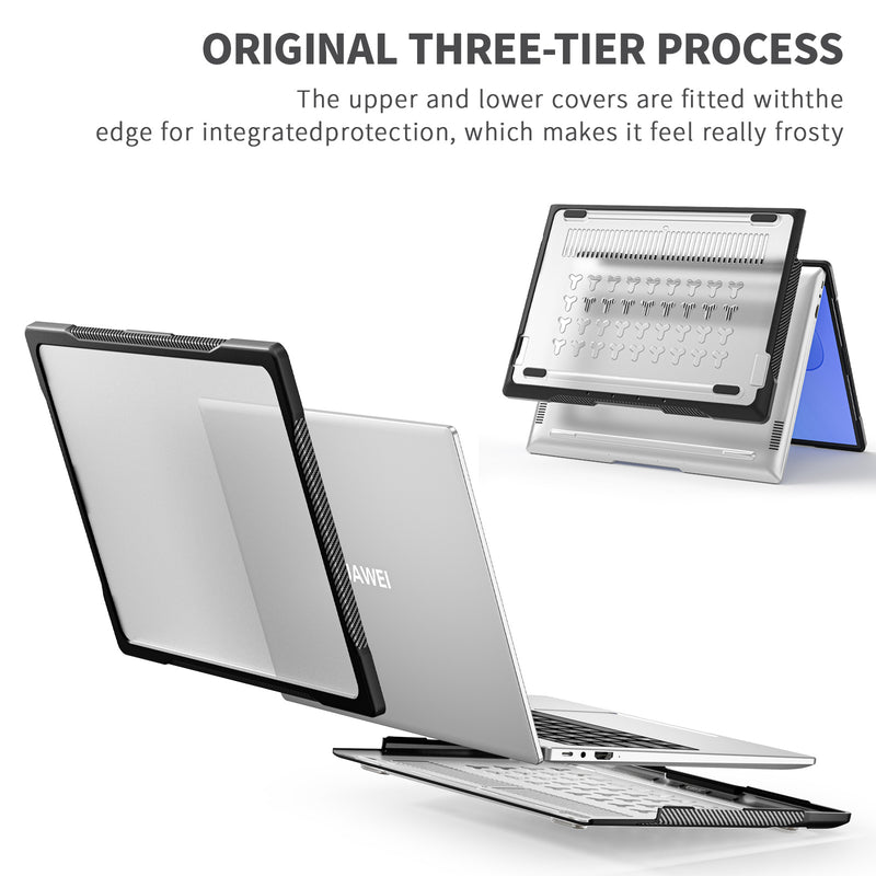 Load image into Gallery viewer, HUAWEI MateBook 14 inch 2021/2022/2023 - Matte Shockproof Heavy Duty Tough Case Cover

