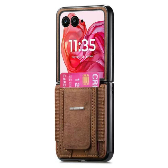 [With Stand] Motorola Moto Razr 60/Ultra Anti-drop Protective Flip Case