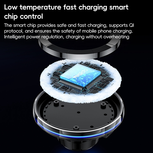 Yesido 15W Magnetic Wireless Charging Car Air Outlet Phone Holder - i-Station Mobile Phone & Electronic Device Repair and Accessories
