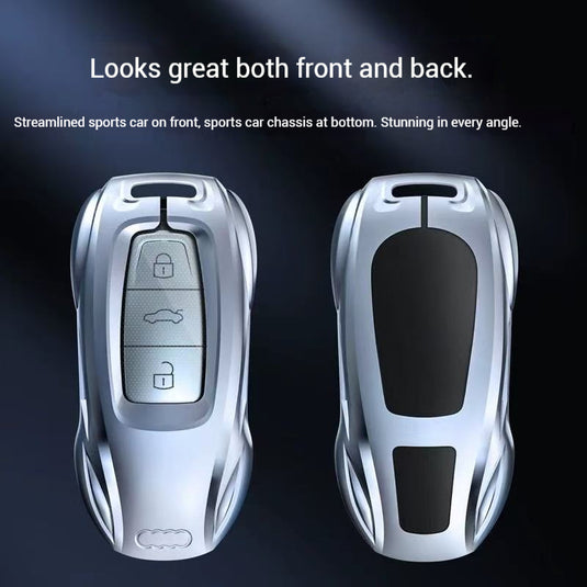 Audi Zinc Alloy Silicone Car Key Fob Case Cover For A3 For A4, A5, Q3, Q7, Audi TT - i-Station Mobile Phone & Electronic Device Repair and Accessories