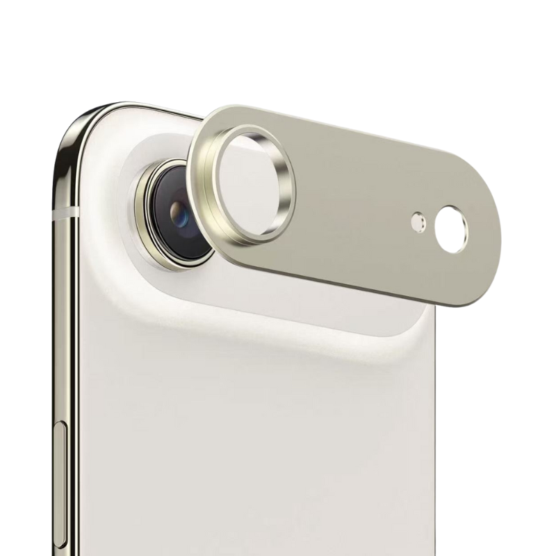 Load image into Gallery viewer, Apple iPhone 17/Air/Pro/Max Matte Metal Hollow Camera Lens Cover
