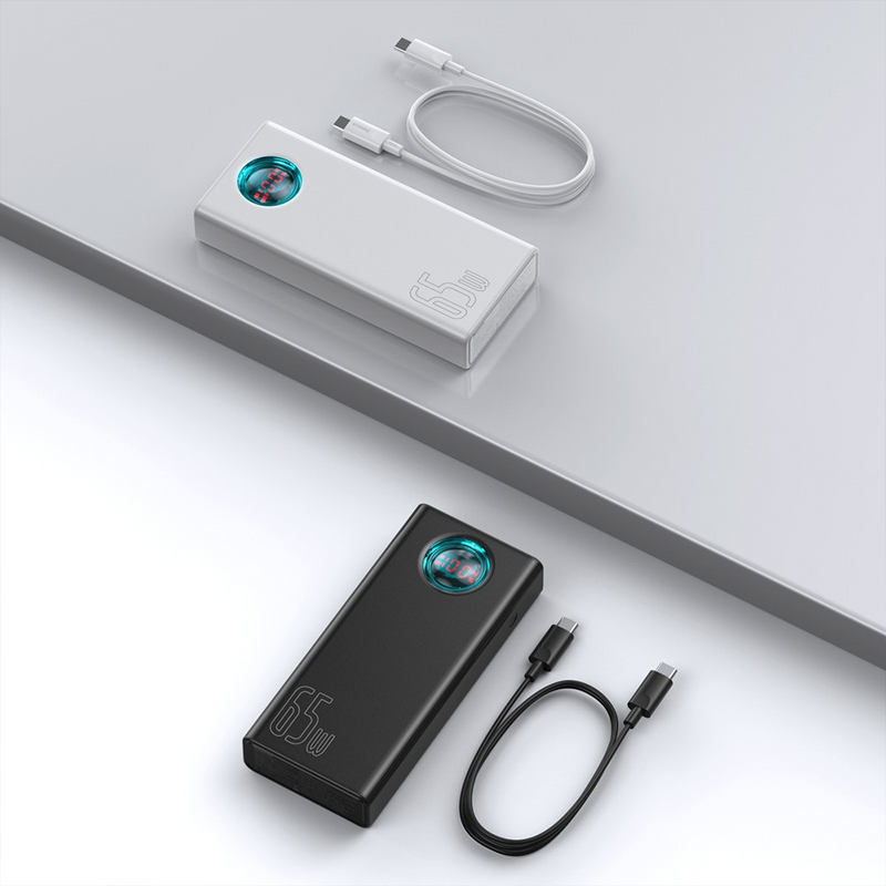 Load image into Gallery viewer, Baseus Amblight Digital Display Fast Charge Power Bank 30000mAh 65W QC3.0
