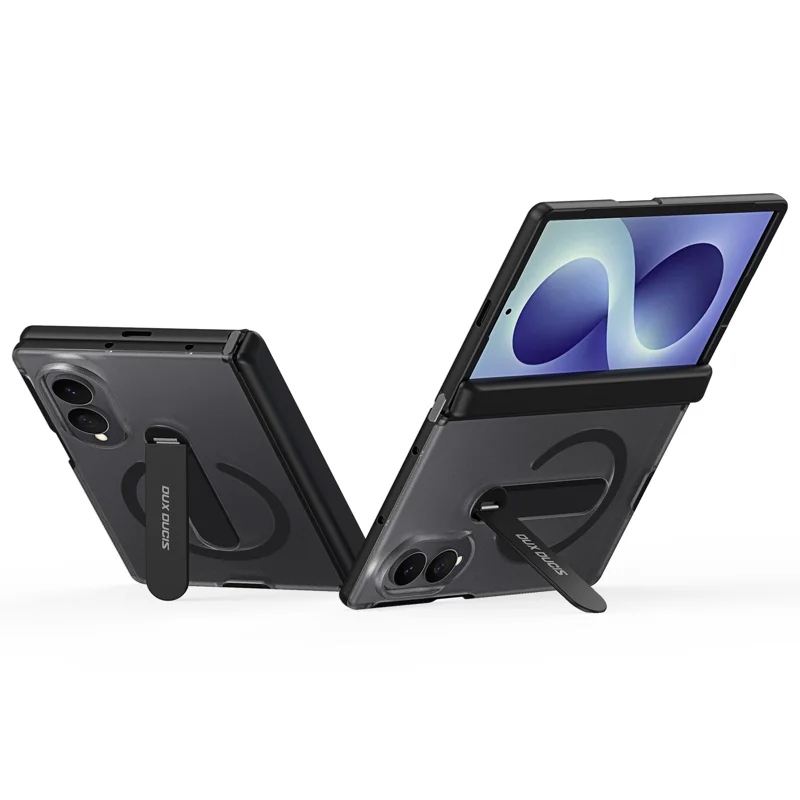 Load image into Gallery viewer, Samsung Galaxy Z Fold 8 (SM-F971) Minimalist Business Magnetic Stand Matte Case
