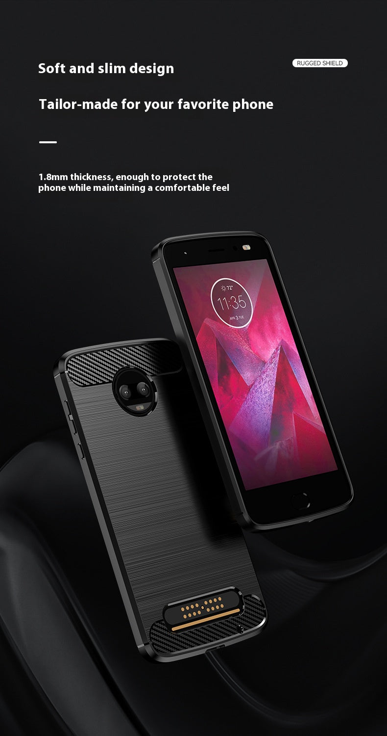 Load image into Gallery viewer, Motorola Moto Z4/Z4 Force/Z4 Play - Shield Shockproof Rugged Heavy Duty Case With 2PC 9H Glass Screen Protector
