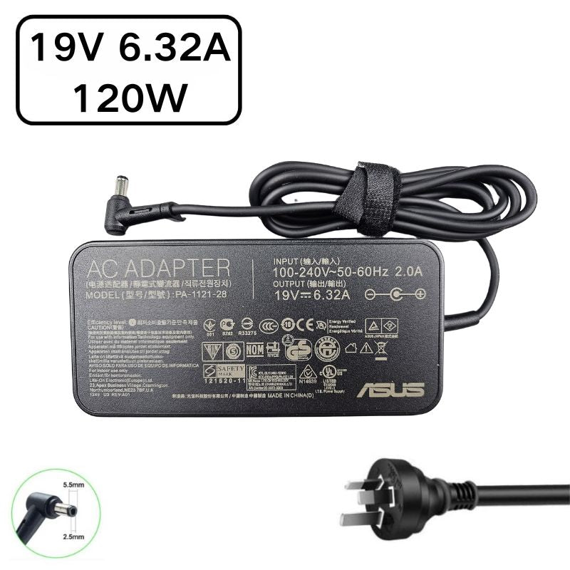 [19V-6.32A/120W][5.5x2.5] ASUS ZenBook Pro & Rog Gaming Laptop AC Power Supply Adapter Charger - i-Station Mobile Phone & Electronic Device Repair and Accessories