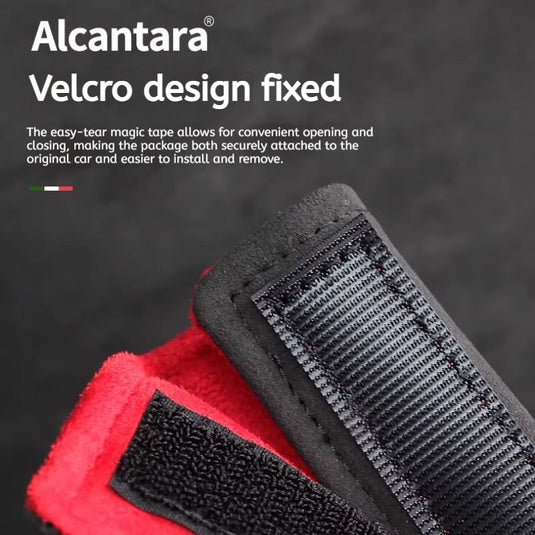 Mercedes-Benz Car Interior Accessory Suede Seat Belt Shoulder Pad for GLC, GLB, GLA, AMG, C-Class