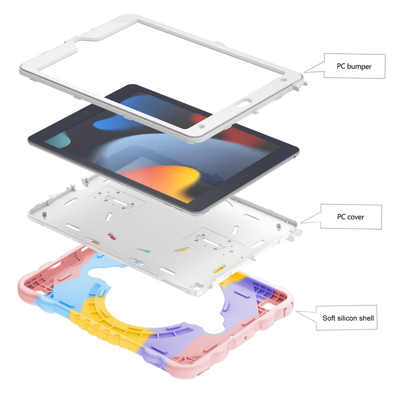 Load image into Gallery viewer, [With Shoulder Strap][Built-in Stand] Apple iPad 10/11&#39;&#39; 10/11th Gen (2022/2025) Cartoon EVA Kids-friendly Shockproof Case
