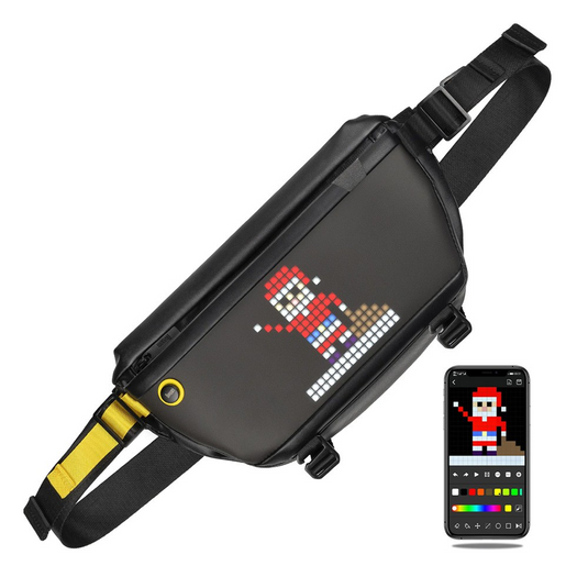 Divoom Sling Bag Pixel Art LED Daypack - i-Station Mobile Phone & Electronic Device Repair and Accessories
