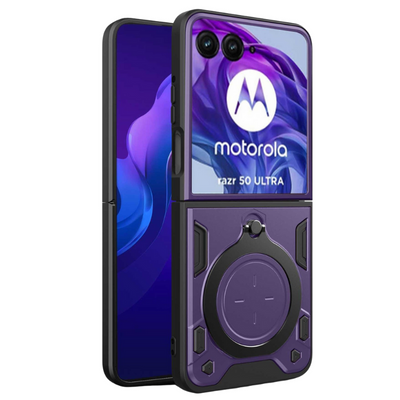 [Built-in Ring Bracket] Motorola Moto Razr 50/Ultra Minimalist Ultra-thin Shockproof Phone Stand Series Case - i-Station Mobile Phone & Electronic Device Repair and Accessories