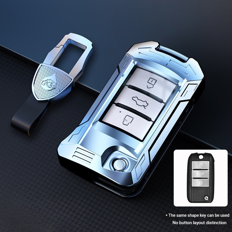 Load image into Gallery viewer, Roewe Mecha Series Zinc Alloy Car Key Fob Case Cover For  RX3, RX5, RX5 Plus, RX5 Max, ERX5, D7, iMAX8, i6, Ei6
