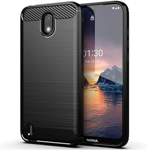 Nokia 1.3 - Shield Shockproof Rugged Heavy Duty Case With 2PC 9H Tempered Glass Screen Protector