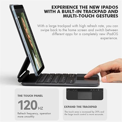 [Magic Keyboard] Apple iPad Mini 8.3'' 6/7th Gen (2021/2024) - Precision Multi-Touch Trackpad Magnetic Smart Wireless Keyboard Case With Backlit Keys - i-Station Mobile Phone & Electronic Device Repair and Accessories