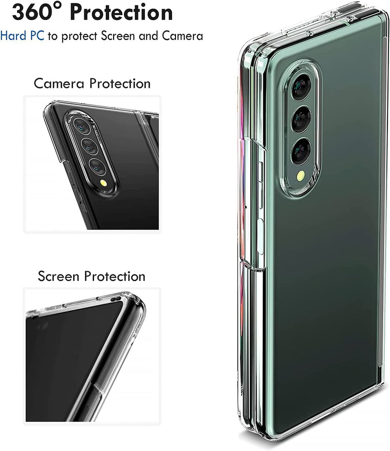 Load image into Gallery viewer, Samsung Galaxy Fold 3 (SM-F926) SPACE Transparent Rugged Clear Shockproof Case Cover - Polar Tech Australia
