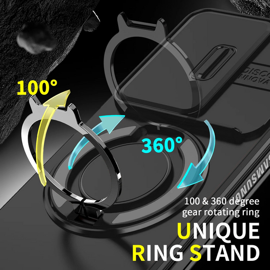 [Built-in Kickstand] Samsung Galaxy Z Fold7 (SM-F966) - Rugged Shockproof Heavy Duty Series Case