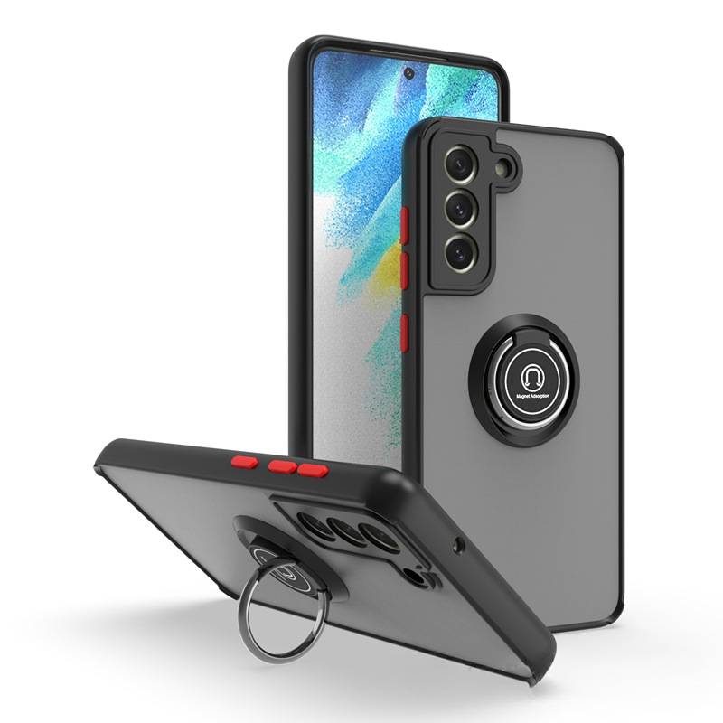 Load image into Gallery viewer, [With Ring Bracket] Samsung Galaxy S9 SM-G960/Plus SM-G965 Liquid Matte Full-cover Protective Essentials Series Case
