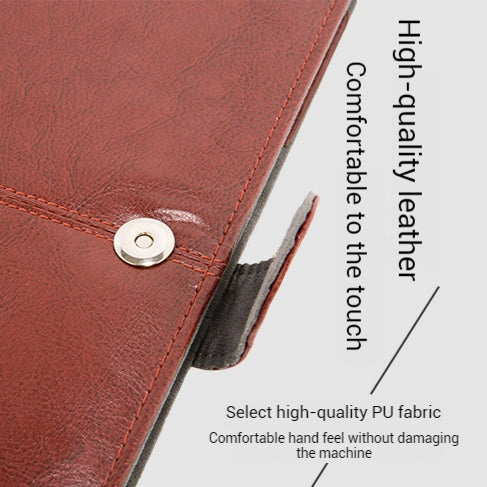 Load image into Gallery viewer, Apple MacBook Air 13.6&quot; (A12681 &amp; A3113) High-End PU Leather Shockproof Protective Case
