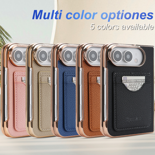 Apple iPhone Ultra / Fold - Business Wallet Phone Case with Card Holder & RFID Blocking Protection