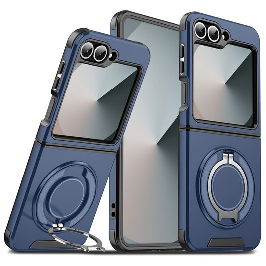 [Built-in Kickstand] Samsung Galaxy Z Flip7 - Rugged Shockproof Heavy Duty Series Case