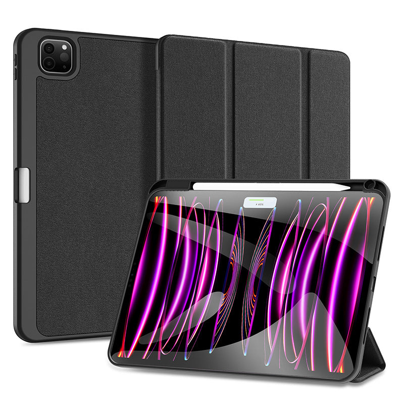 Load image into Gallery viewer, [With Pen Slot] Apple iPad 7/8/9 10.2&#39;&#39; 7/8/9th Gen (2019/2020/2021) Premium PU Fabric Texture Shockproof Case
