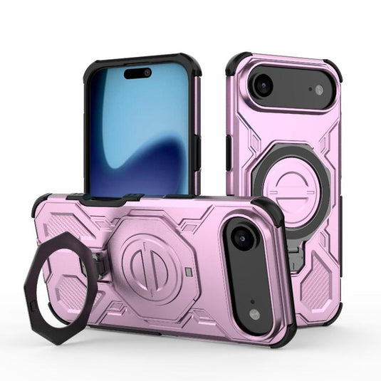 [Magsafe Compatible][Built-in Stand] Apple iPhone 17/Air/Pro/Max - Shield Shockproof Rugged Heavy Duty Case