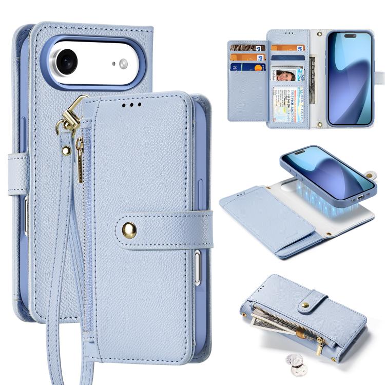 Load image into Gallery viewer, [Detachable][Magsafe Compatible] Apple iPhone 17/Air/Pro/Pro Max Multi-functional Leather Wallet Case With Card Slot
