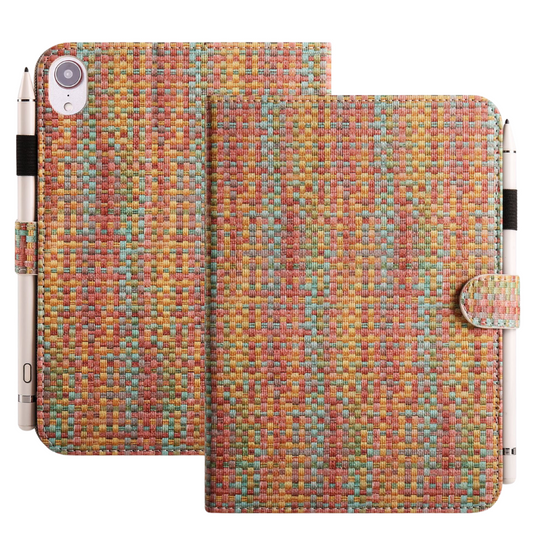 Apple iPad 10 10.9'' 10th Gen (2022) Woven Flip Leather Case