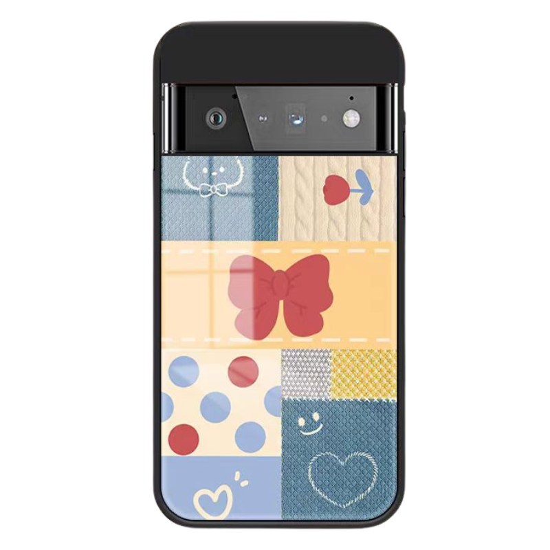 Load image into Gallery viewer, Google Pixel 8/Pro Cartoon Tempered Glass Shockproof Fashion-Forward Series Case
