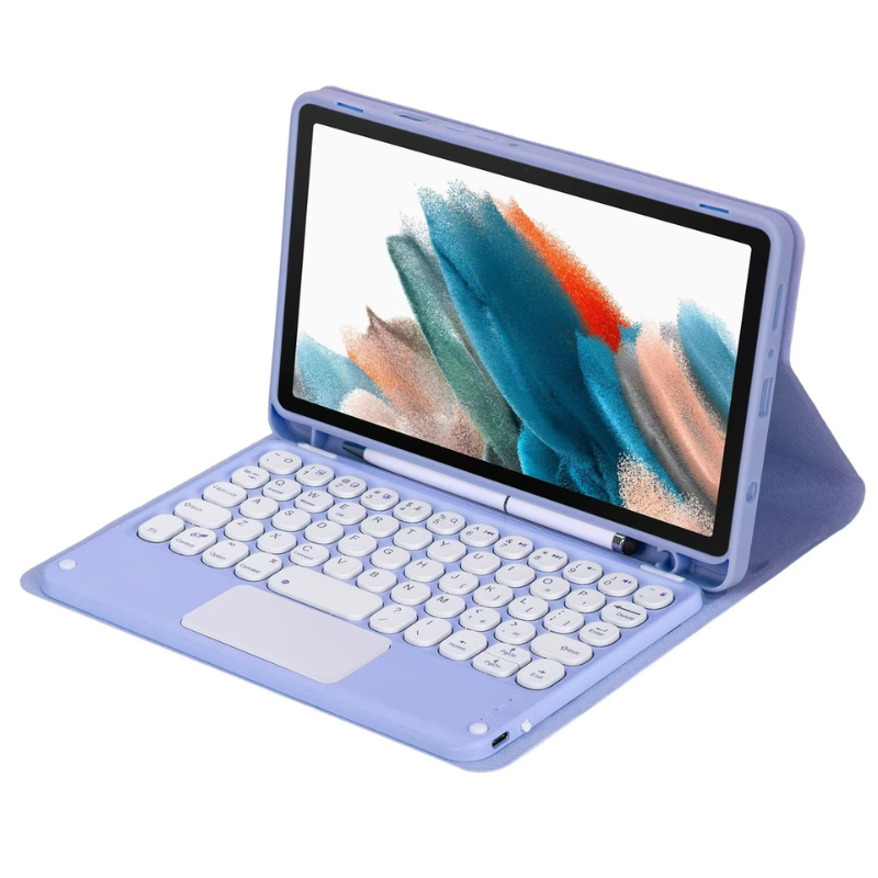 Load image into Gallery viewer, [Detachable] Apple iPad Mini 6/7 8.3&#39;&#39; 6/7th Gen (2021/2024) Wireless Bluetooth Touch Keyboard Flip Case
