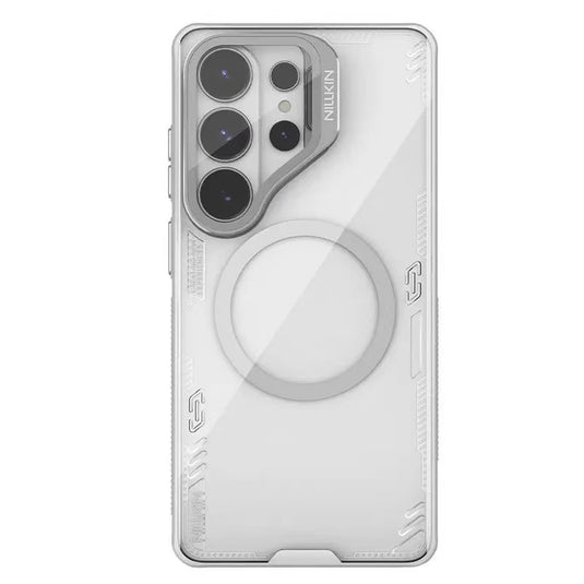 [Magsafe Compatible] Samsung Galaxy S26 Ultra - Nillkin Magnetic Protective Case with Transparent Lens Cover