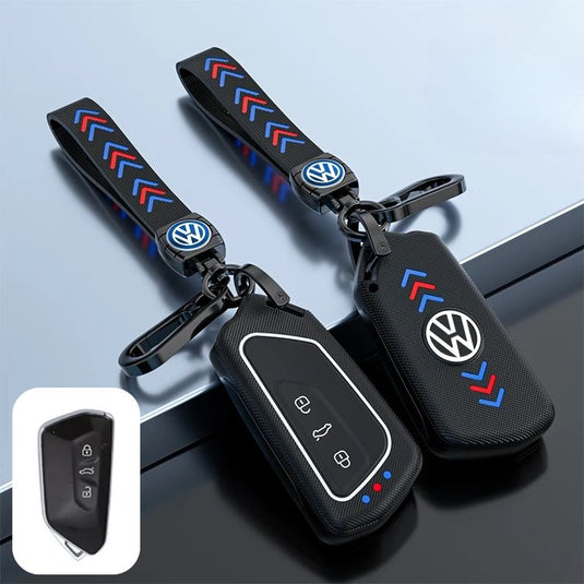 Volkswagen Matte ABS Car Key Fob Case Cover For Golf 8, Teramont, Talagon, ID.3,  ID.4 X, ID.6,  Lamando L