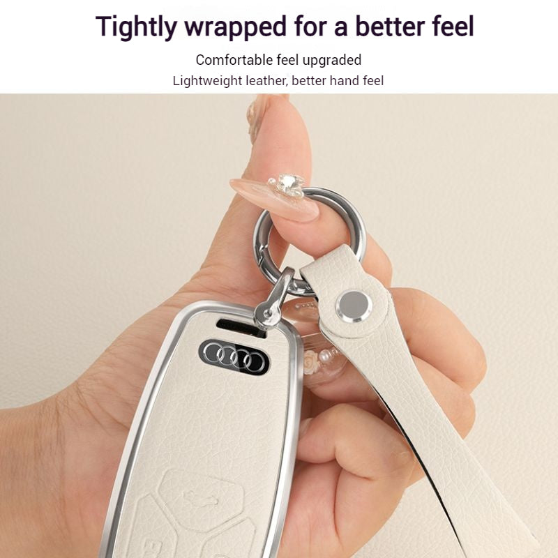 Load image into Gallery viewer, Audi 360° All Inclusive Car Key Fob Case Cover For A3, A4, A5, A6, A7, A8, Q2, Q5, Q7, Q8, e-tron
