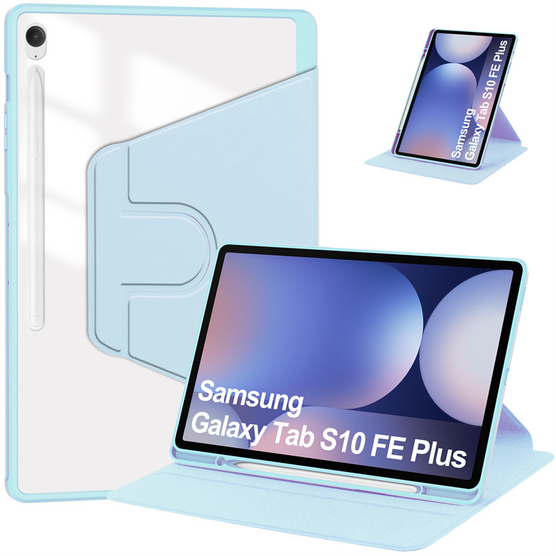 Load image into Gallery viewer, [With Pen Slot] Samsung Galaxy Tab S10 FE Plus (2025) 13.1&quot; - 360 Degree Rotating Magnetic Flip Cover Case
