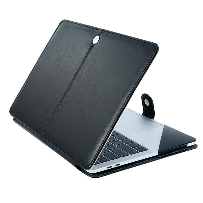 Load image into Gallery viewer, Apple MacBook Air 13.6&quot; (A12681 &amp; A3113) High-End PU Leather Shockproof Protective Case
