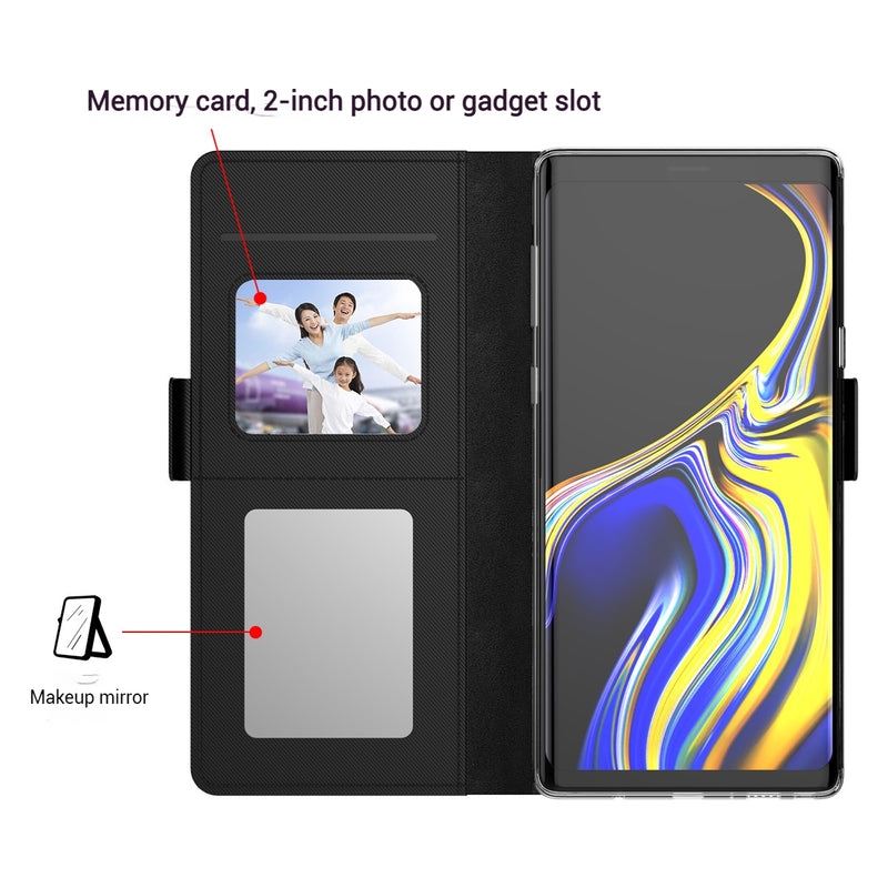 Load image into Gallery viewer, [With Card Slot] ZTE Blade A52 Magnetic PU Shockproof Protective Leather Case
